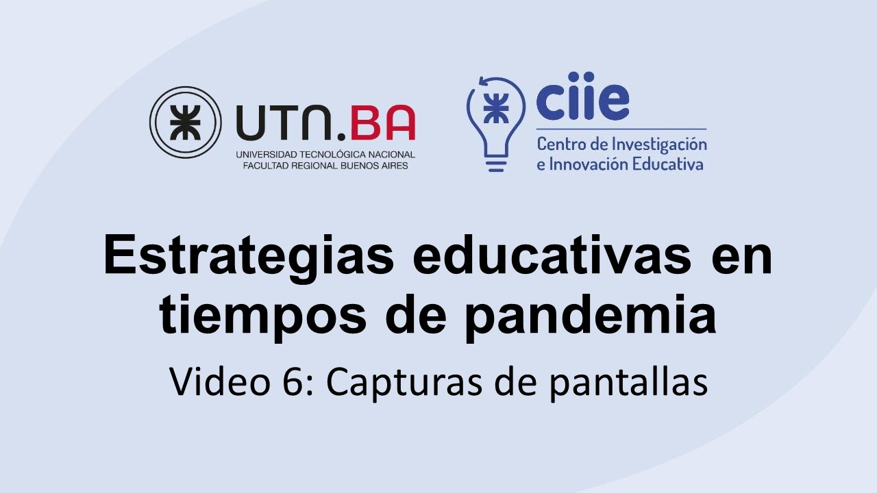 Estrategias educativas en tiempos de pandemia